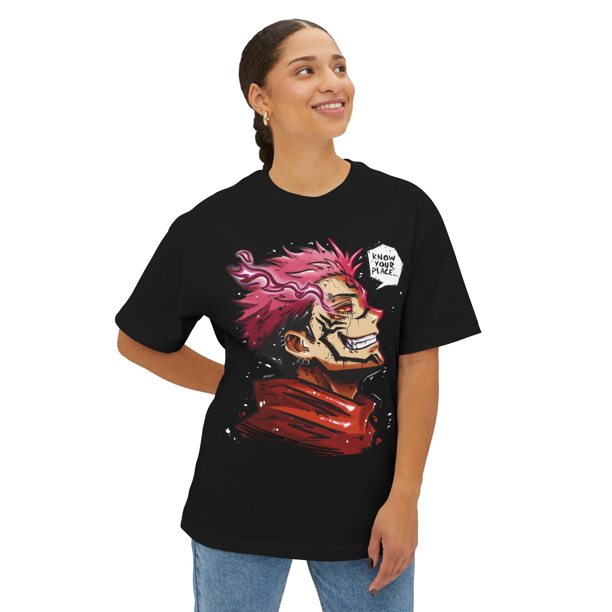 King of Curses - Oversized Graphic Tee