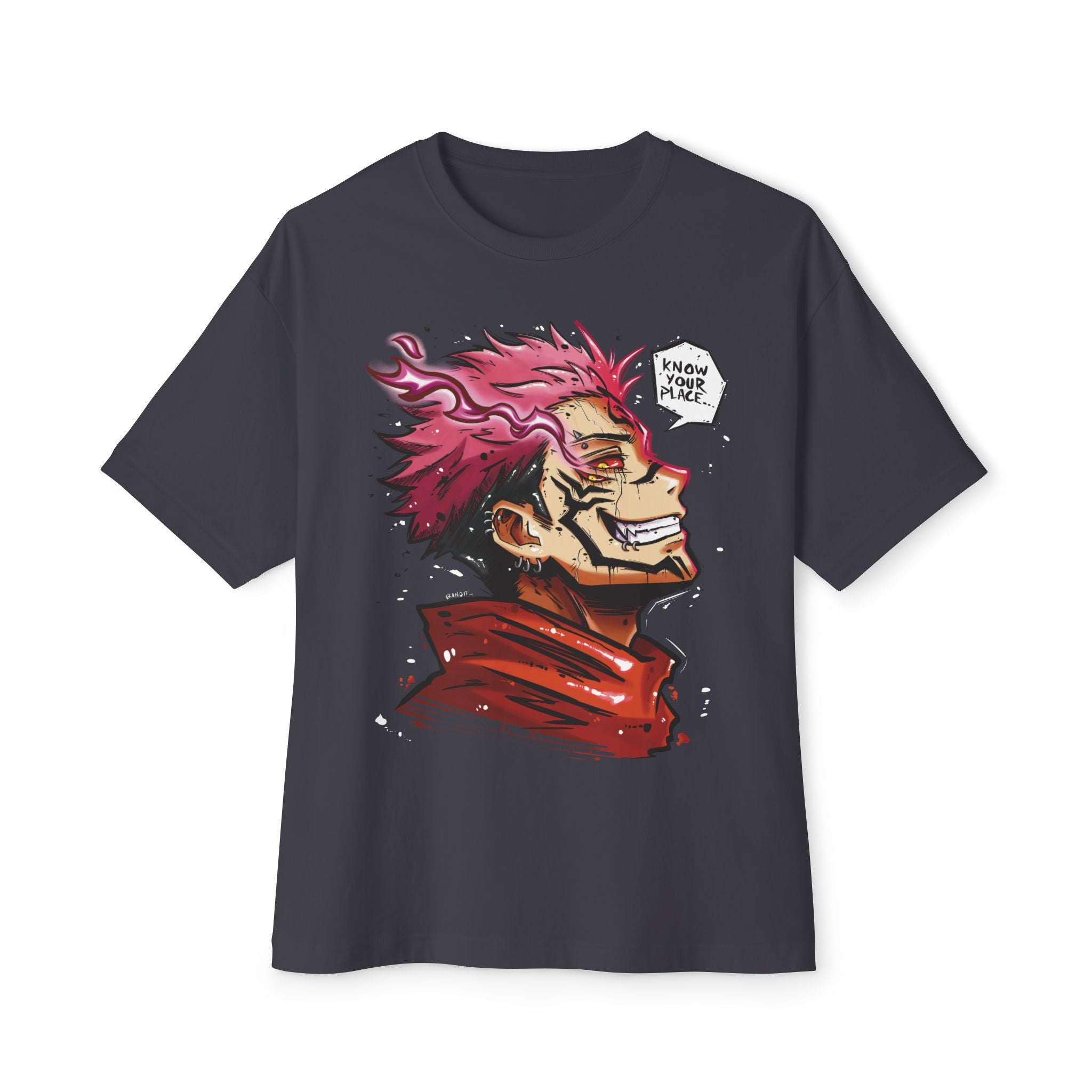 King of Curses - Oversized Graphic Tee