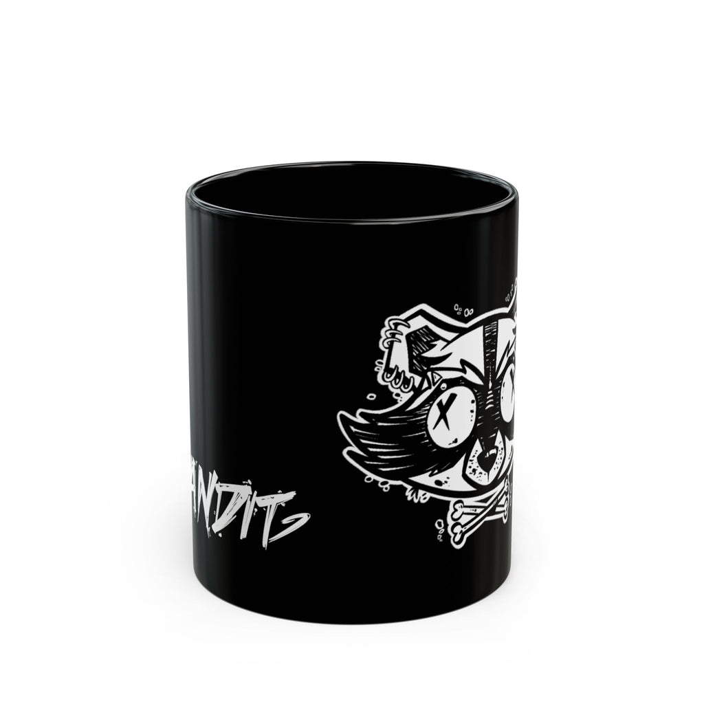 Bandit Black Mug — 11/15oz