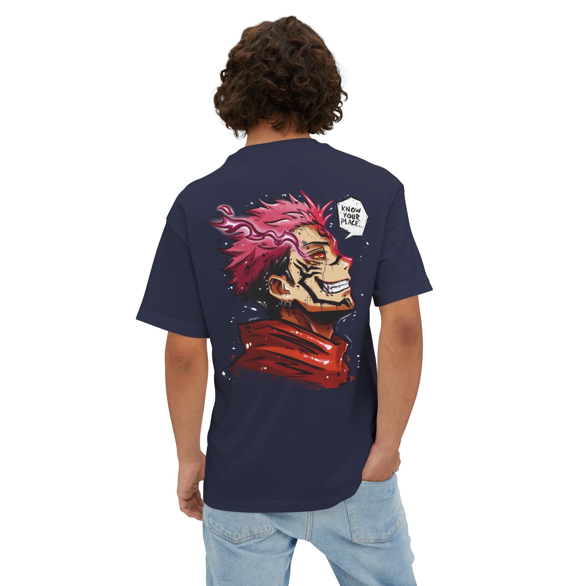King of Curses V2 - Oversized Graphic Tee