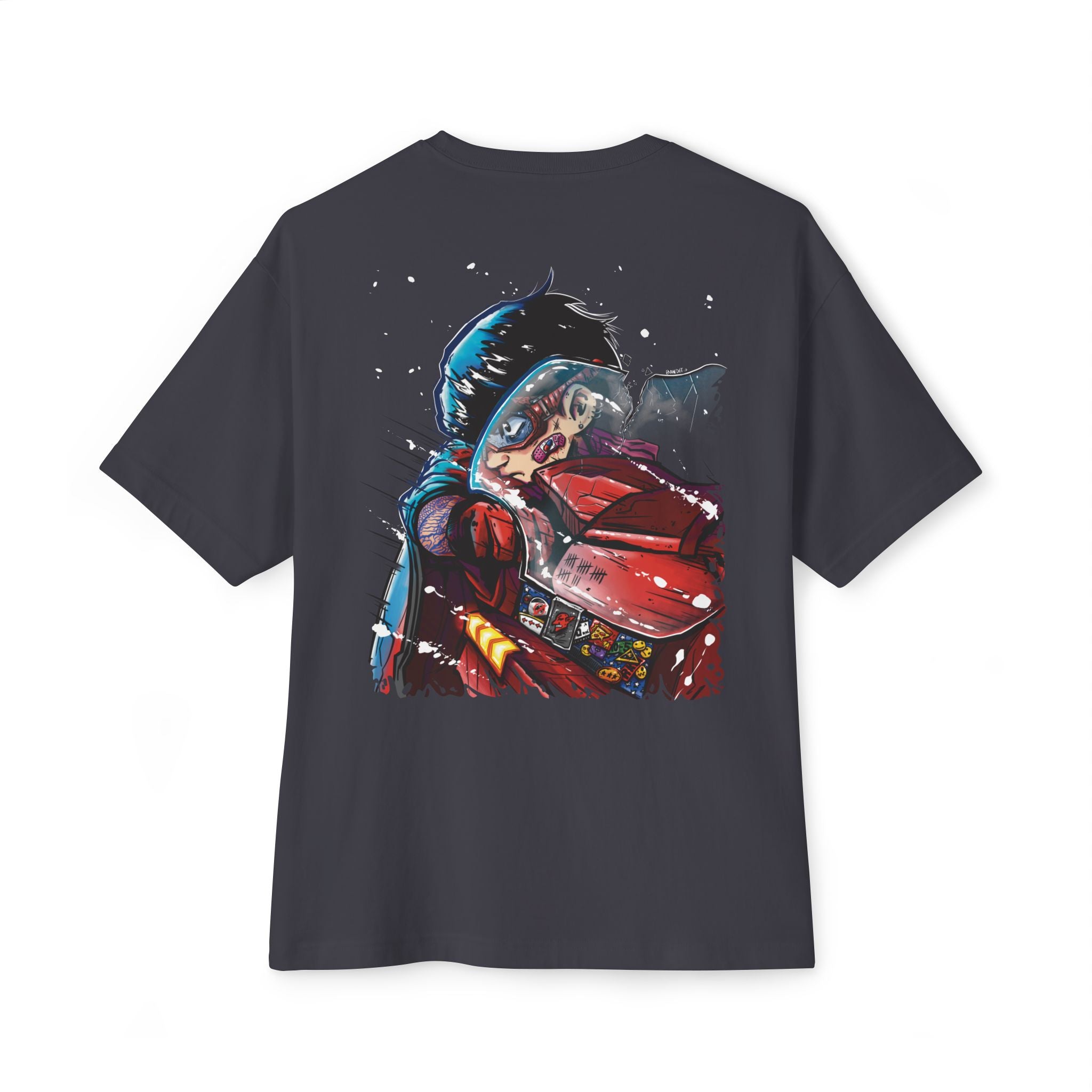 Badass Racer V2 - Oversized Graphic Tee