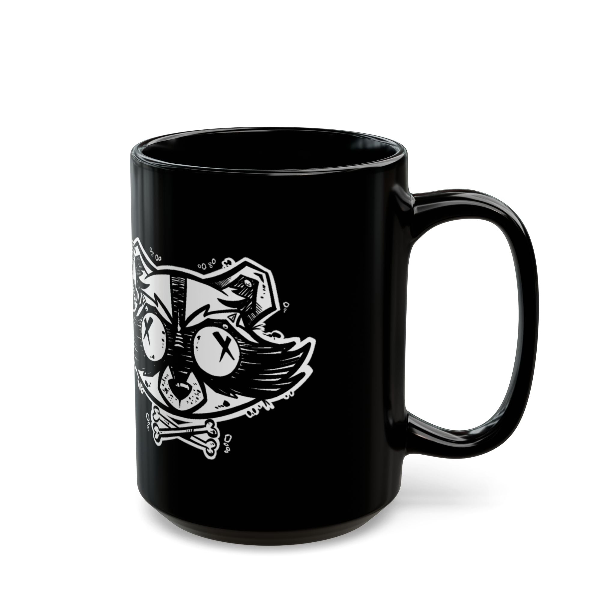 Bandit Black Mug — 11/15oz