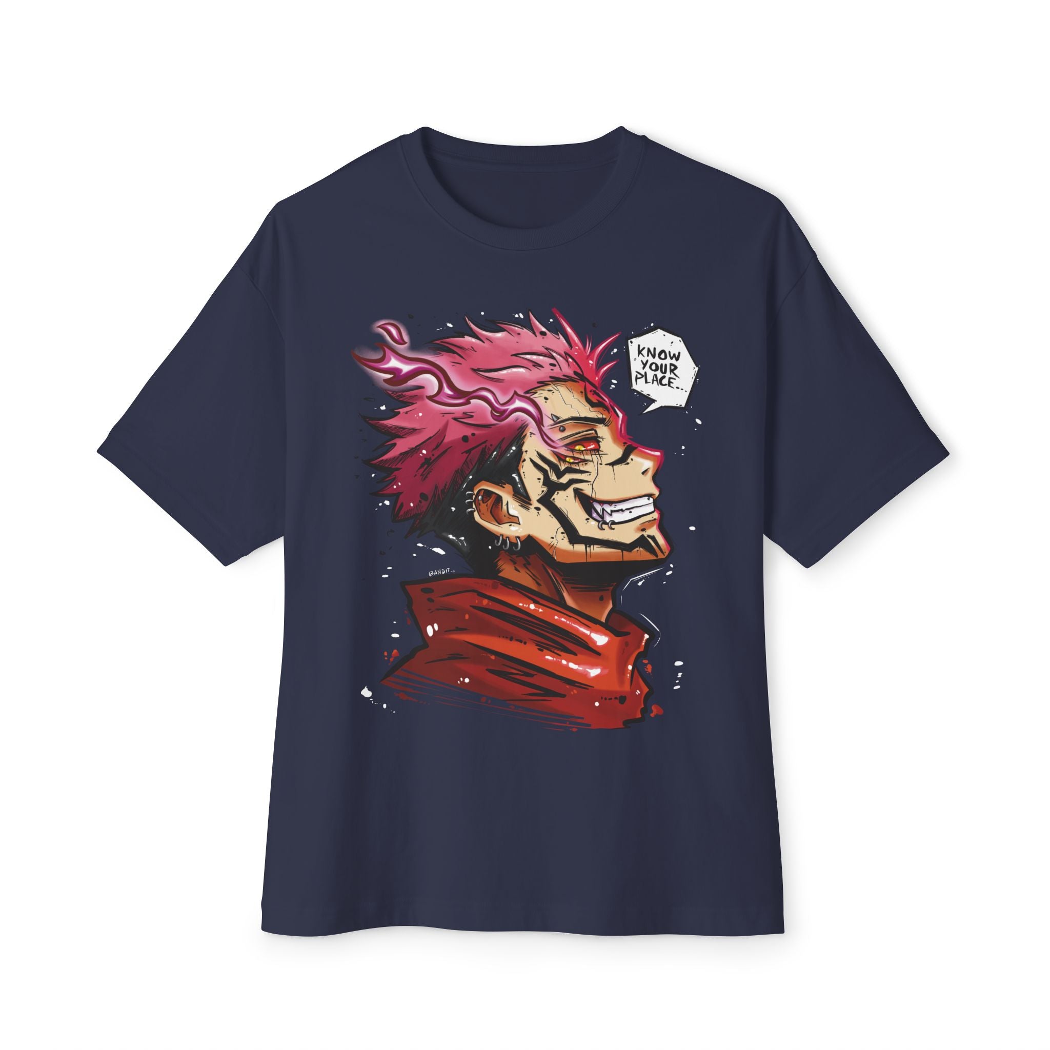 King of Curses - Oversized Graphic Tee