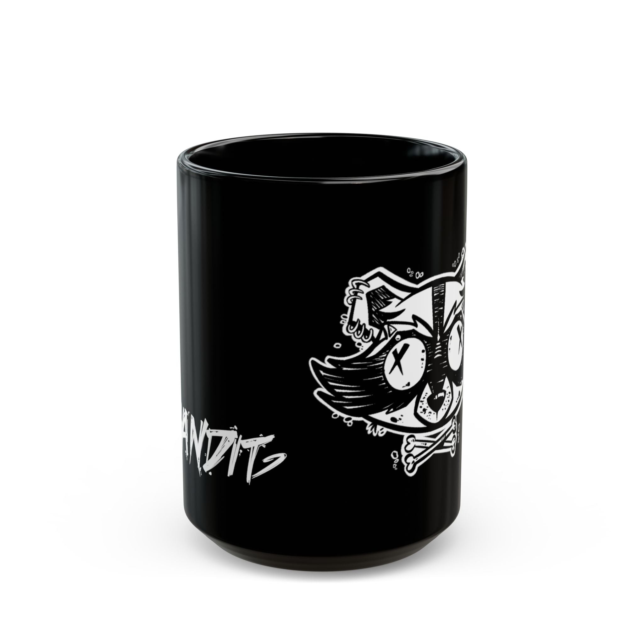 Bandit Black Mug — 11/15oz