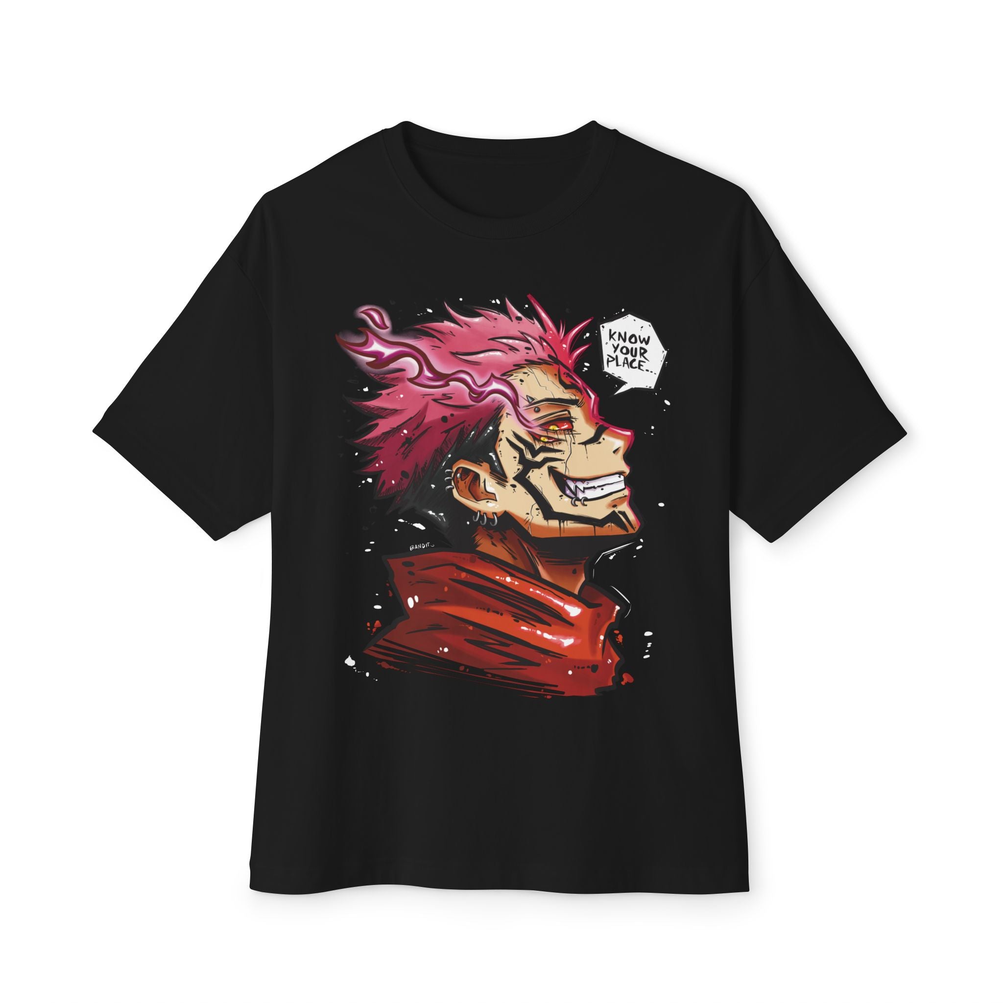 King of Curses - Oversized Graphic Tee