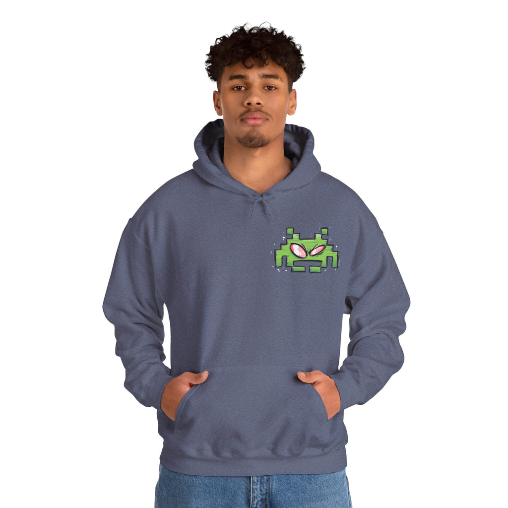 Crazy Invader - Graphic Sweatshirt