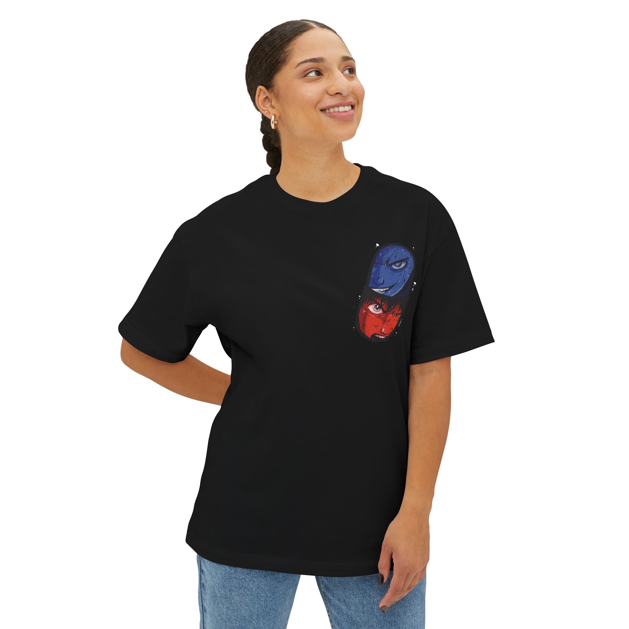 Badass Racer V2 - Oversized Graphic Tee