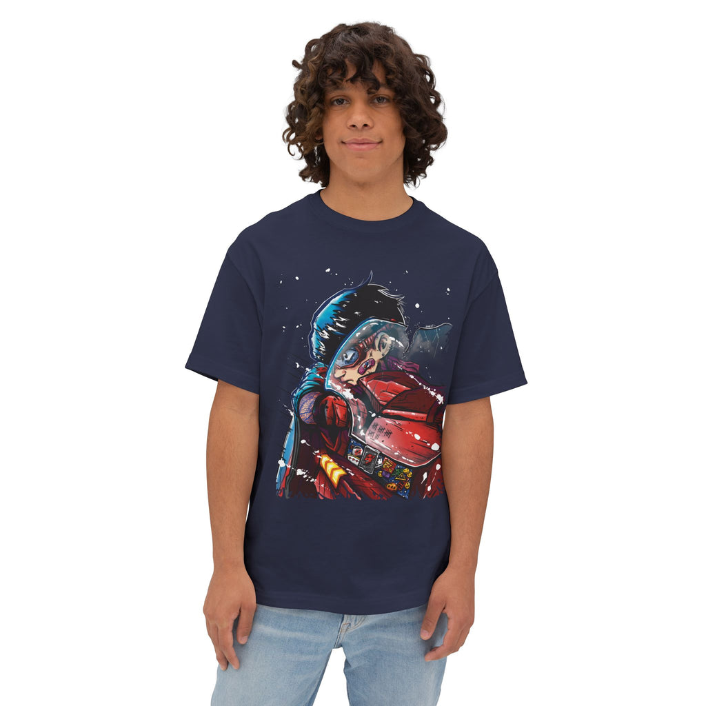 Badass Racer - Oversized Graphic Tee