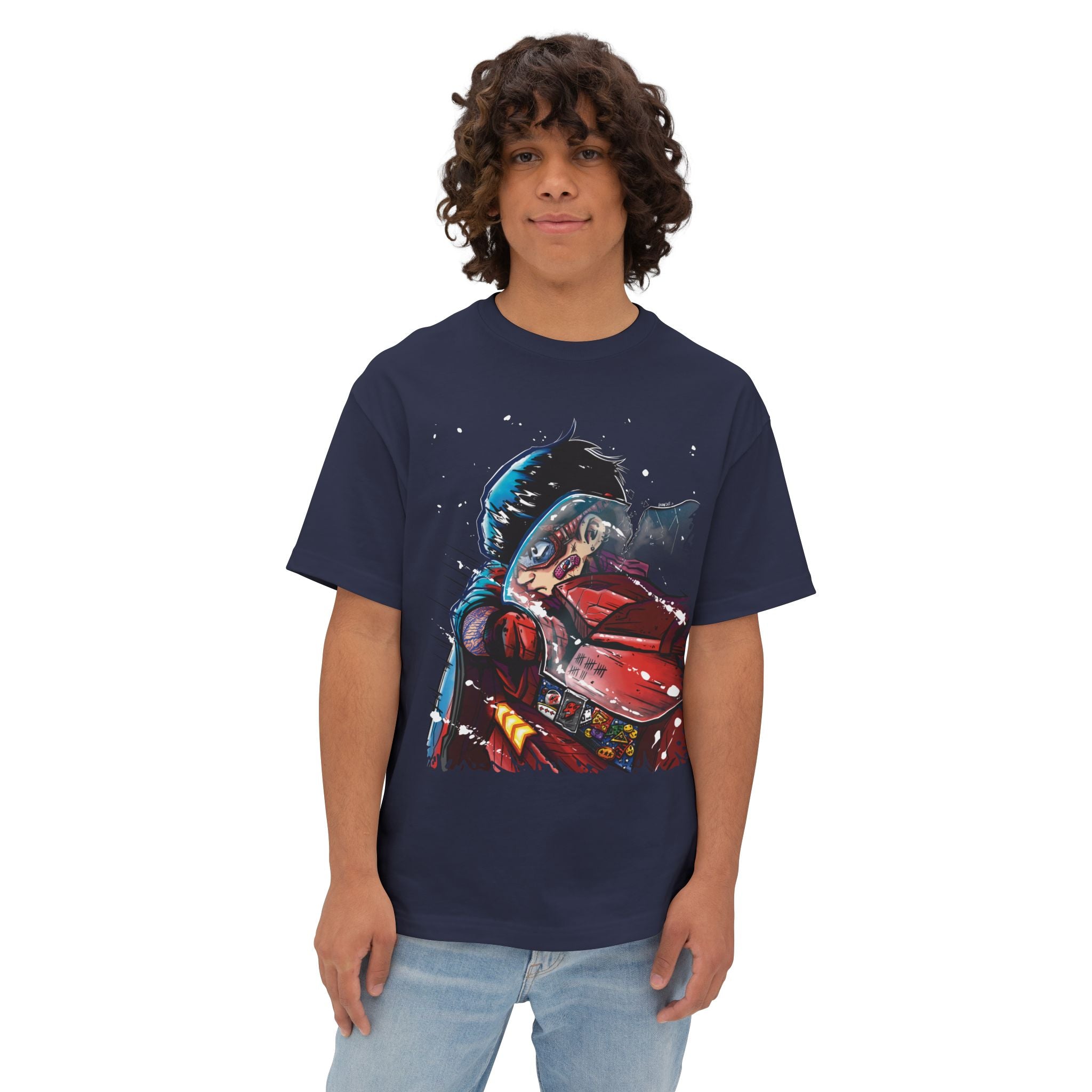 Badass Racer - Oversized Graphic Tee