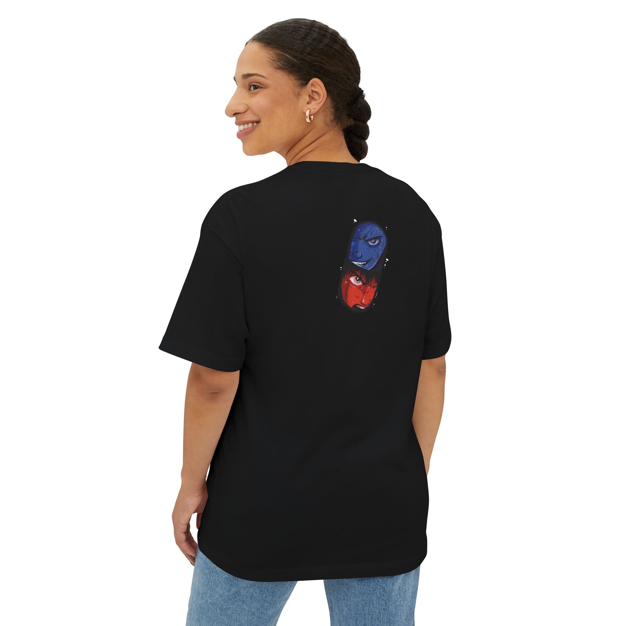 Badass Racer - Oversized Graphic Tee