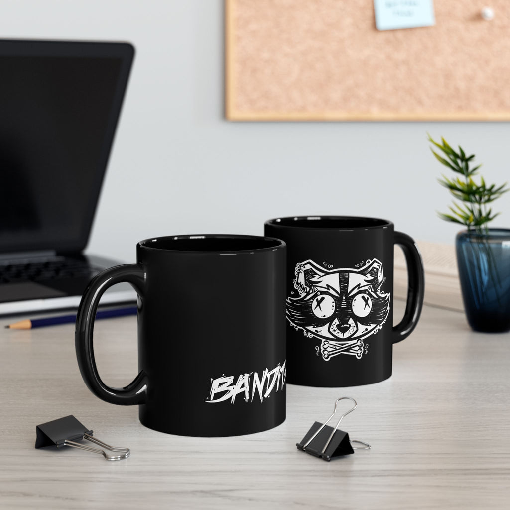 Bandit Black Mug — 11/15oz