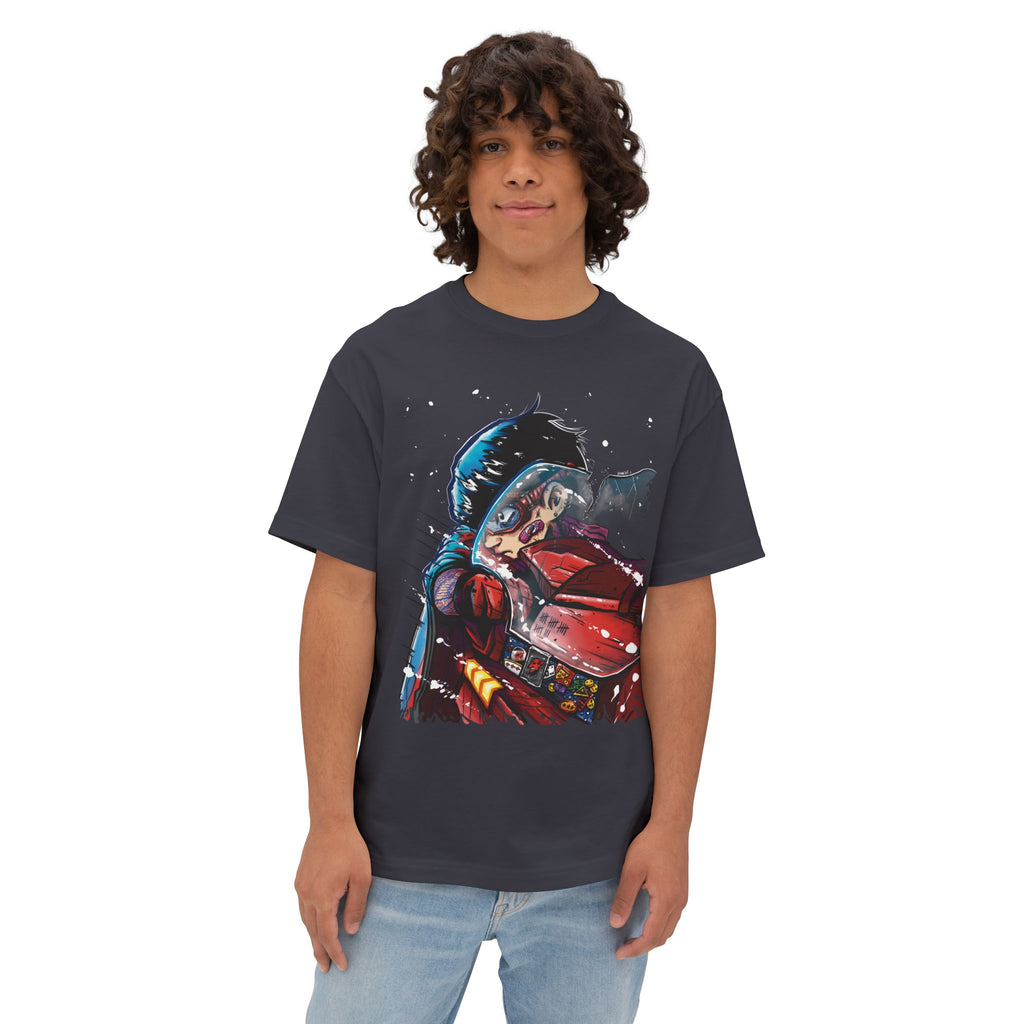 Badass Racer - Oversized Graphic Tee