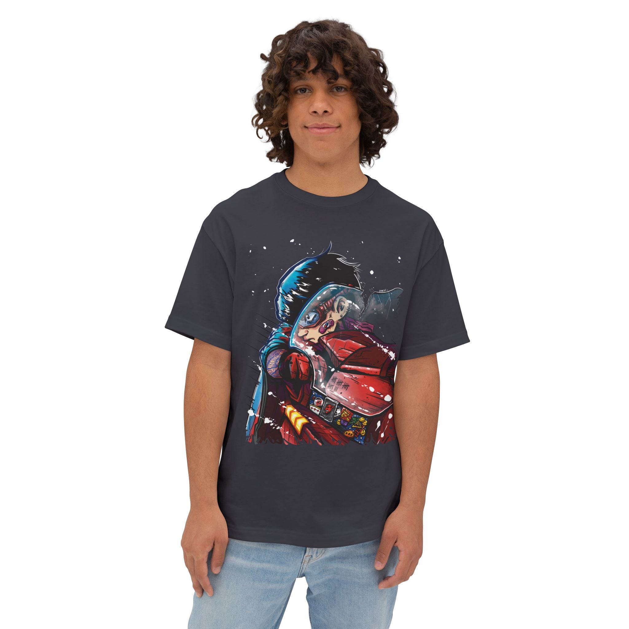 Badass Racer - Oversized Graphic Tee