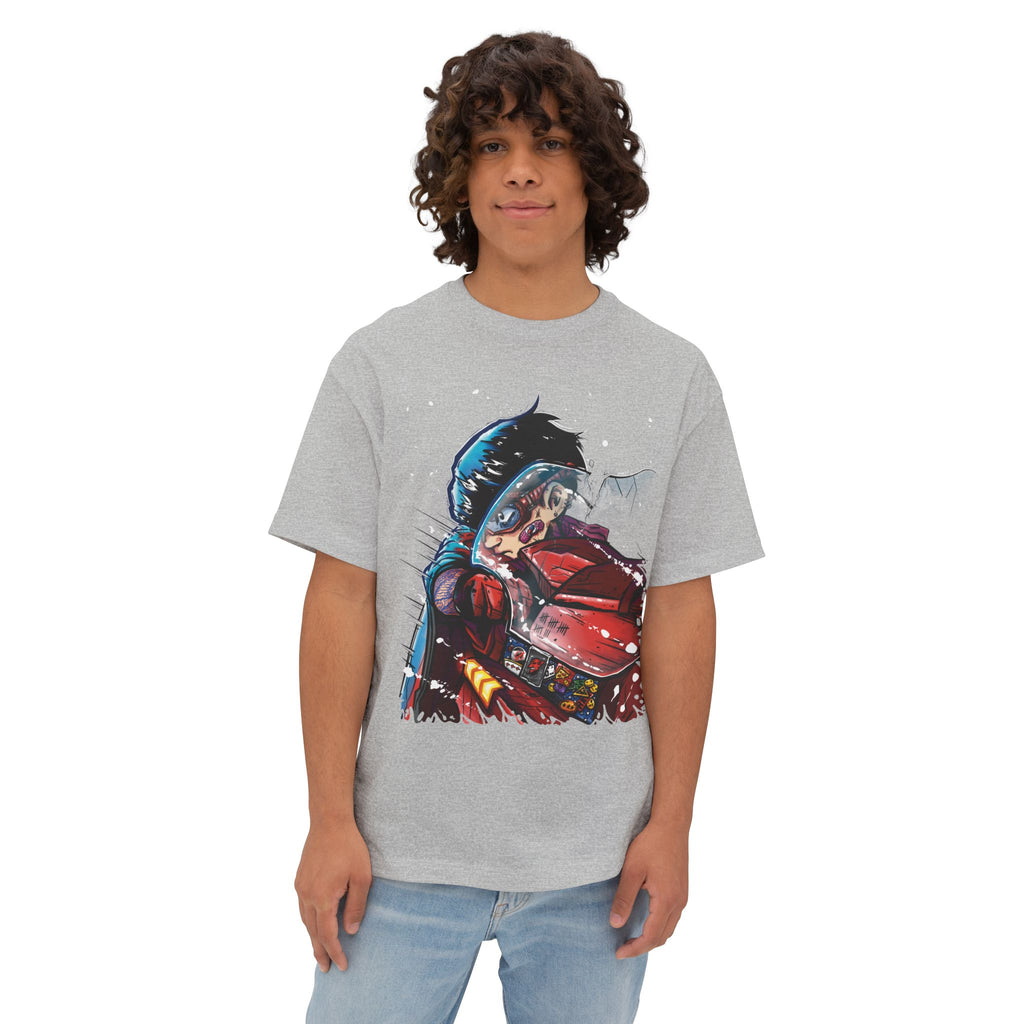 Badass Racer - Oversized Graphic Tee