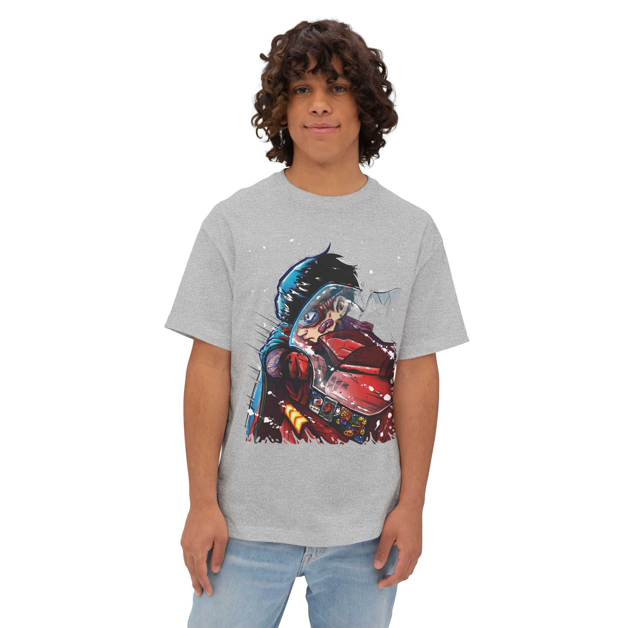 Badass Racer - Oversized Graphic Tee