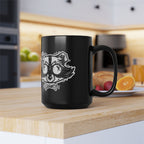 Bandit Black Mug — 11/15oz