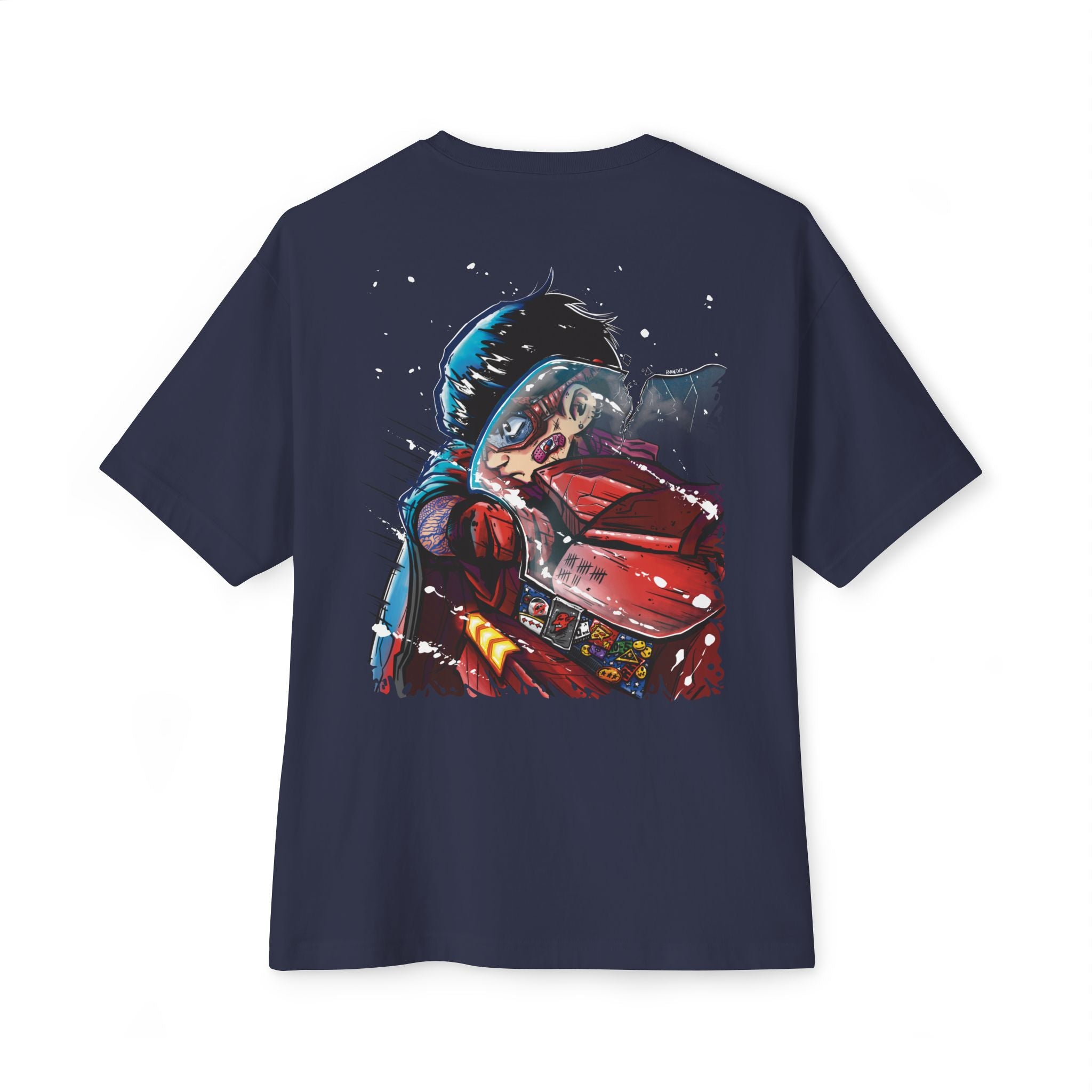 Badass Racer V2 - Oversized Graphic Tee