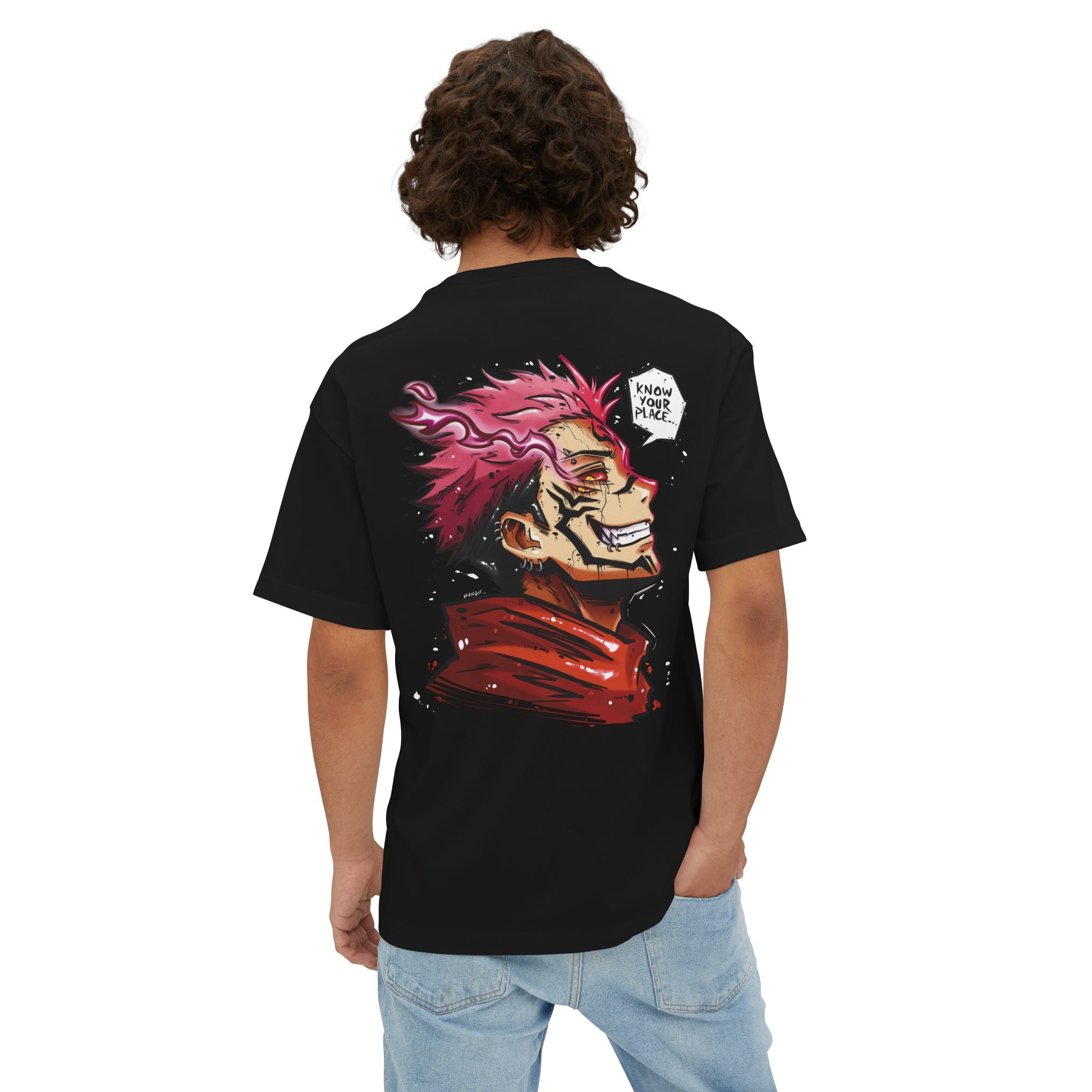 King of Curses V2 - Oversized Graphic Tee