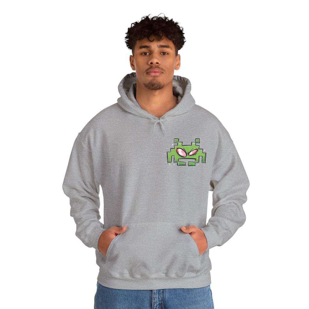 Crazy Invader - Graphic Sweatshirt