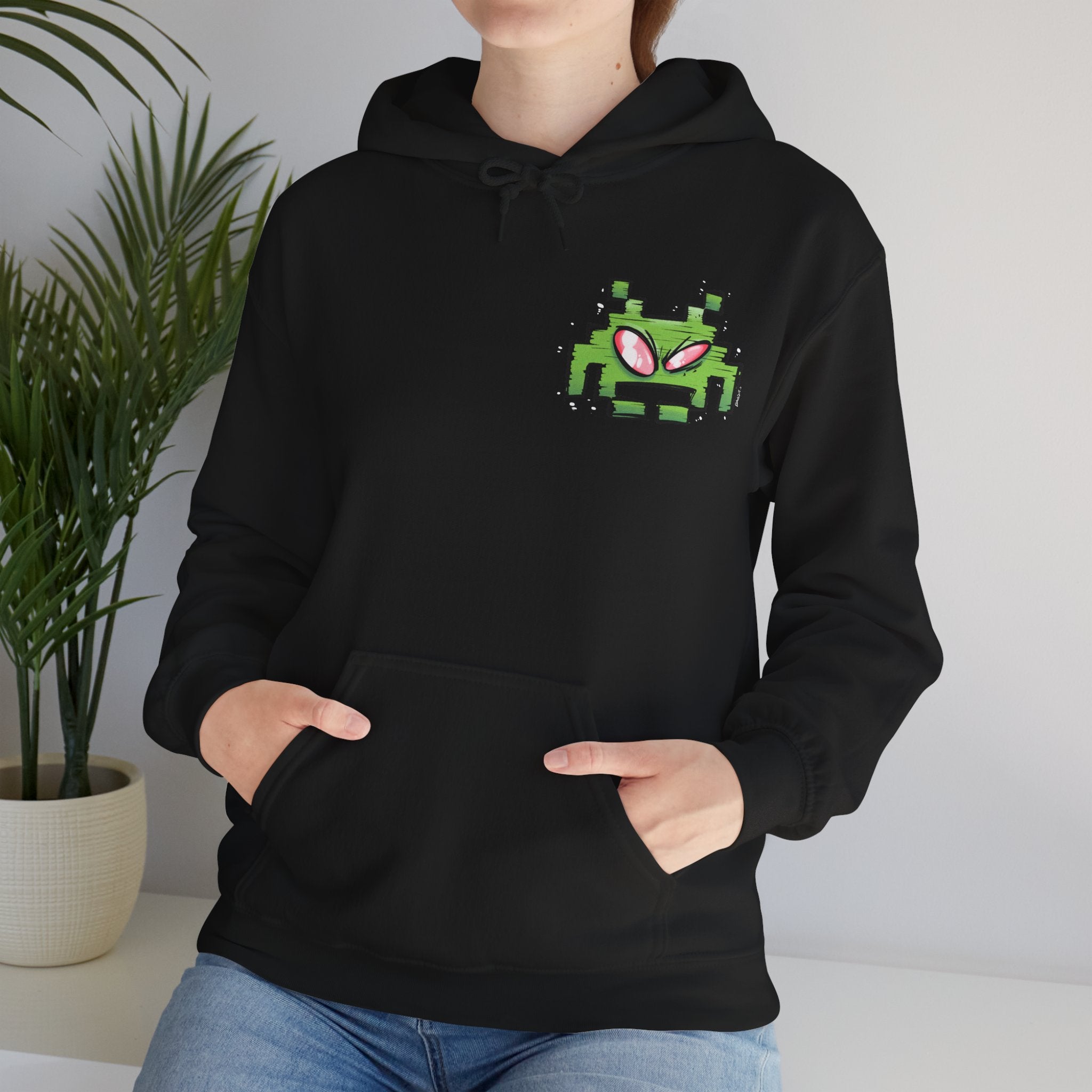 Crazy Invader - Graphic Sweatshirt