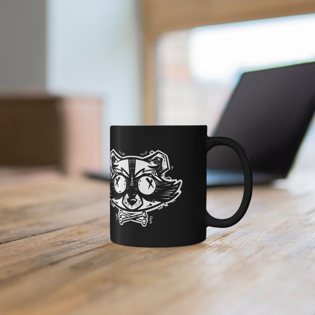 Bandit Black Mug — 11/15oz