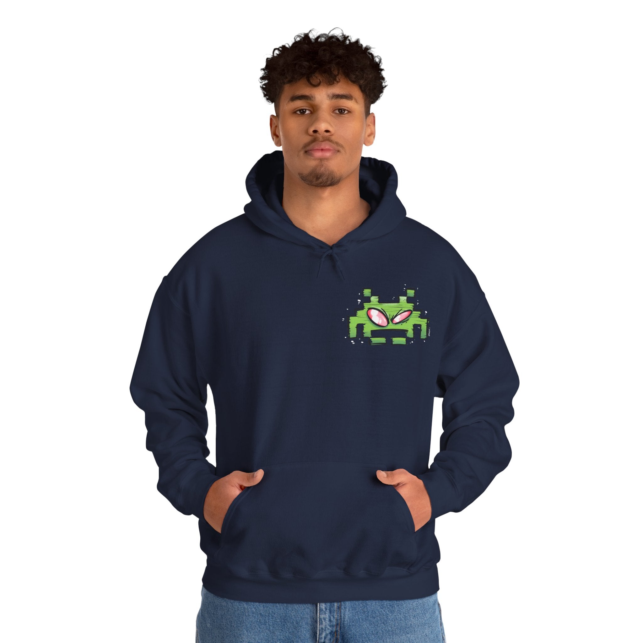 Crazy Invader - Graphic Sweatshirt