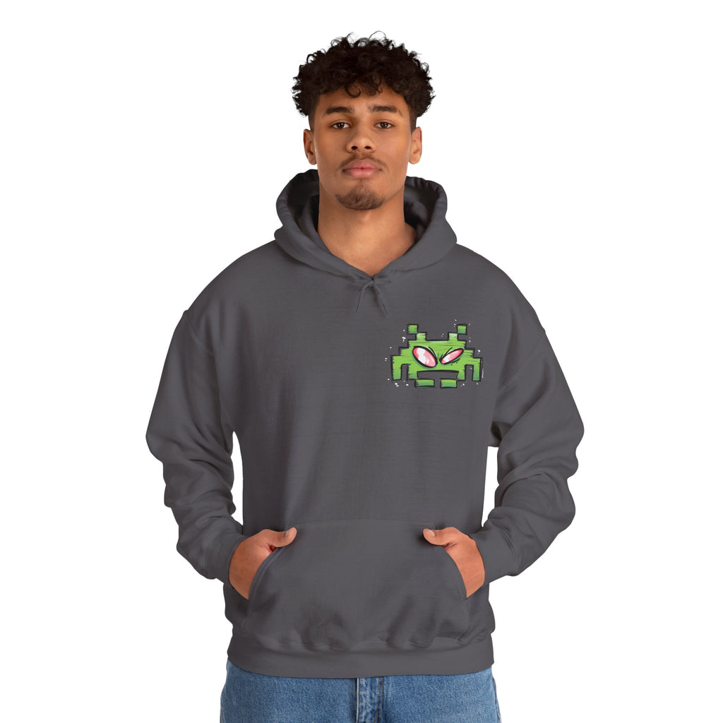 Crazy Invader - Graphic Sweatshirt