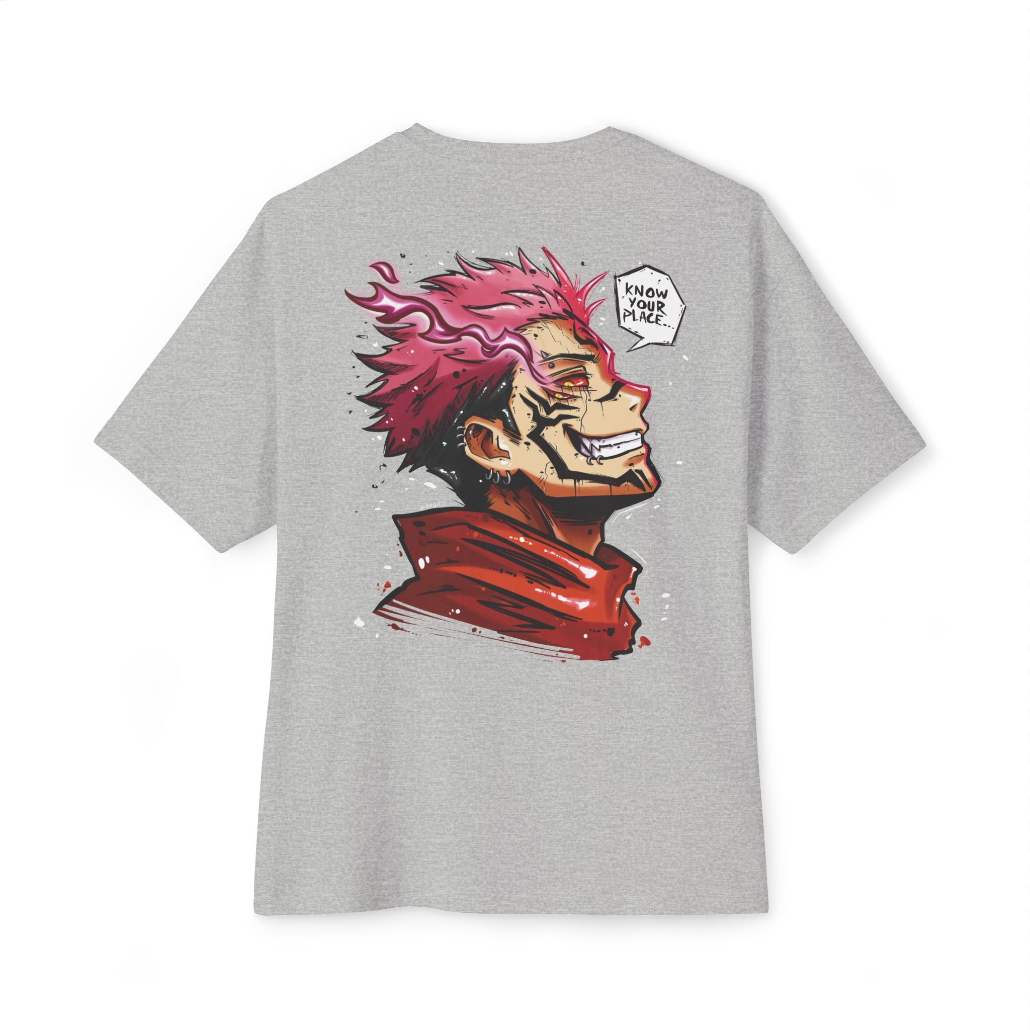 King of Curses V2 - Oversized Graphic Tee