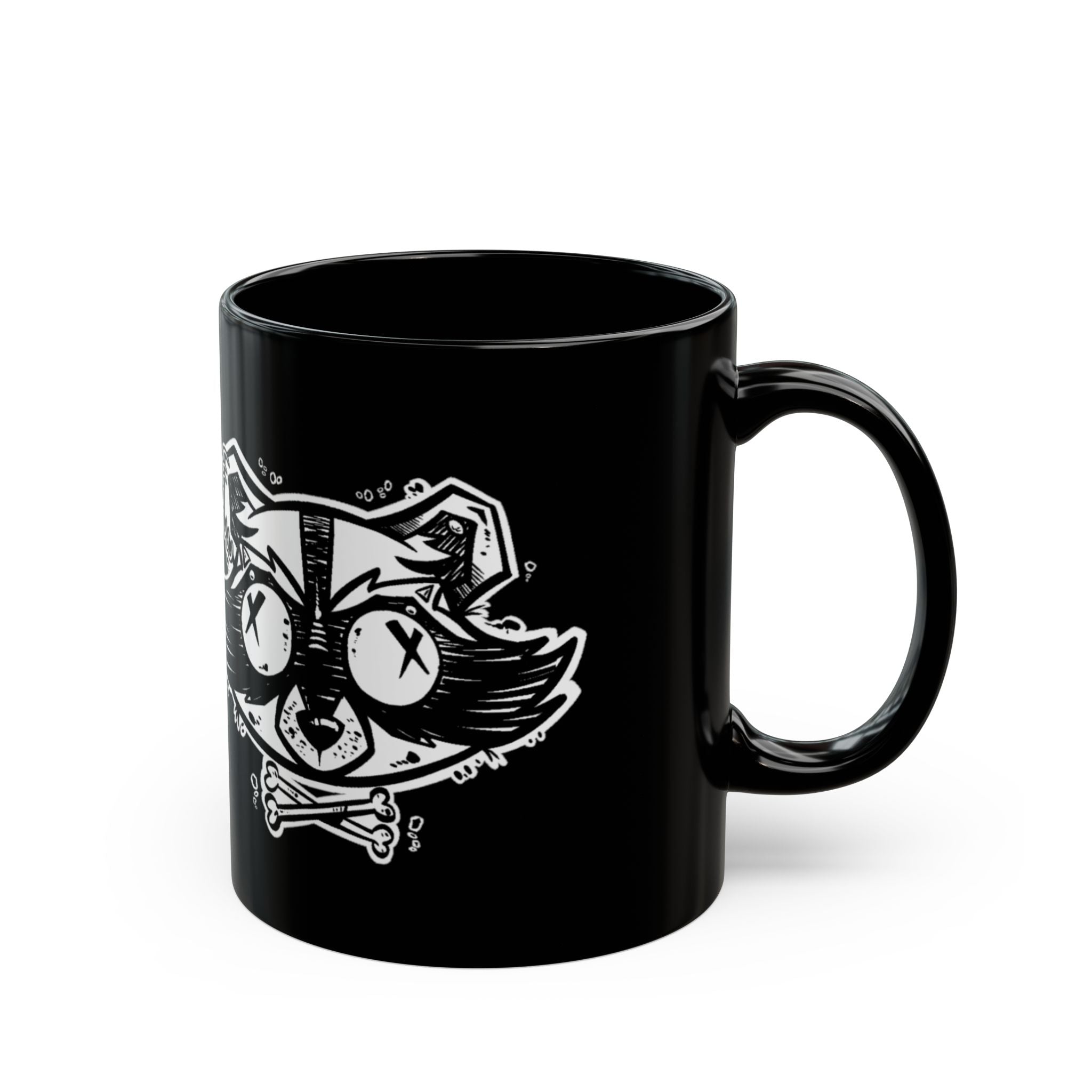 Bandit Black Mug — 11/15oz