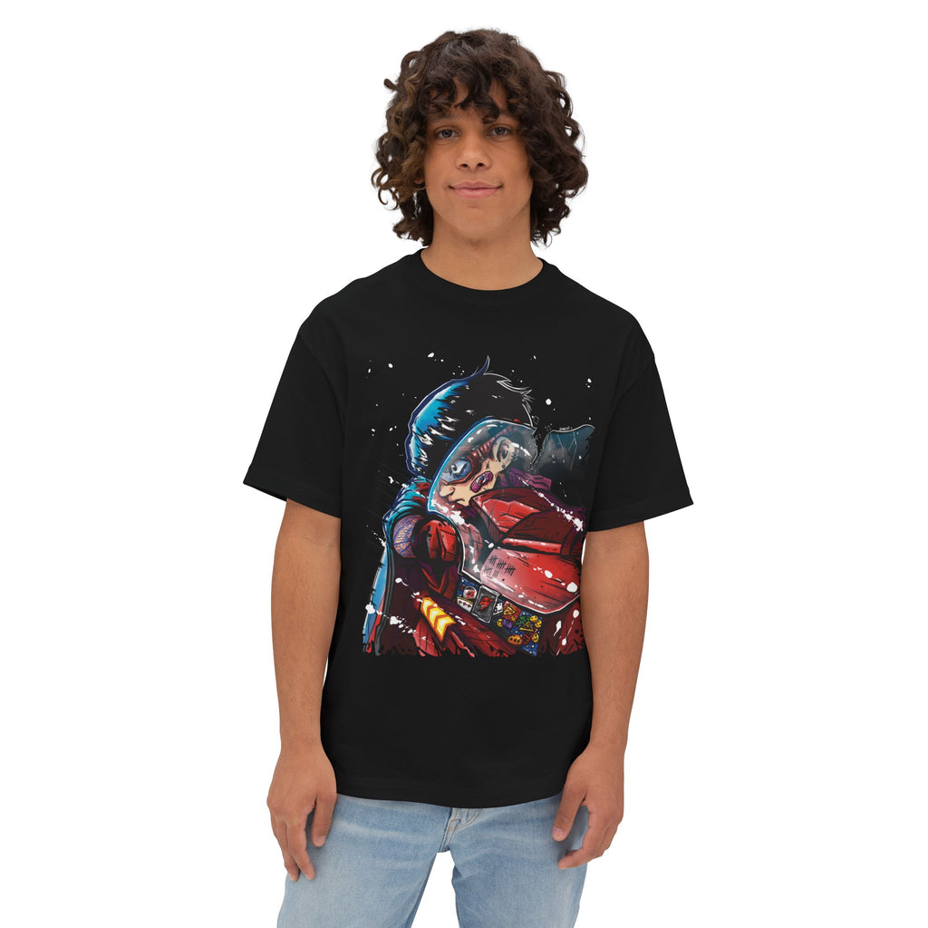 Badass Racer - Oversized Graphic Tee
